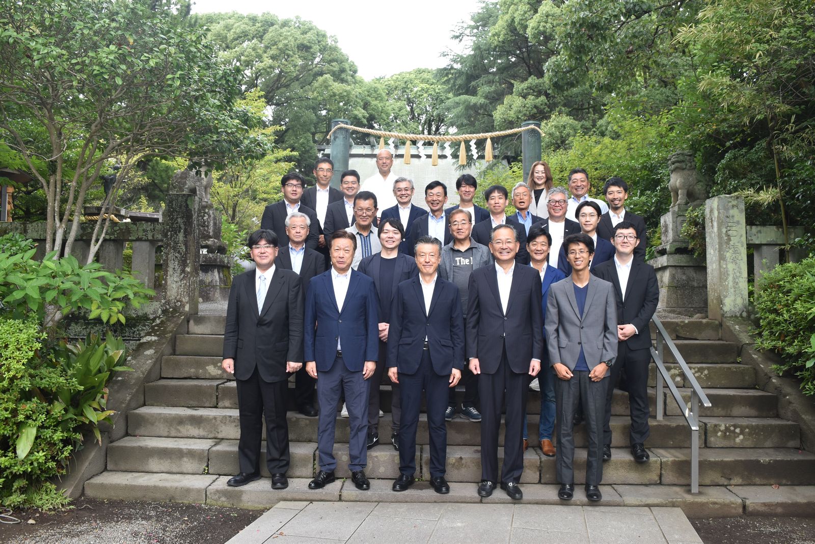 開塾式の集合写真