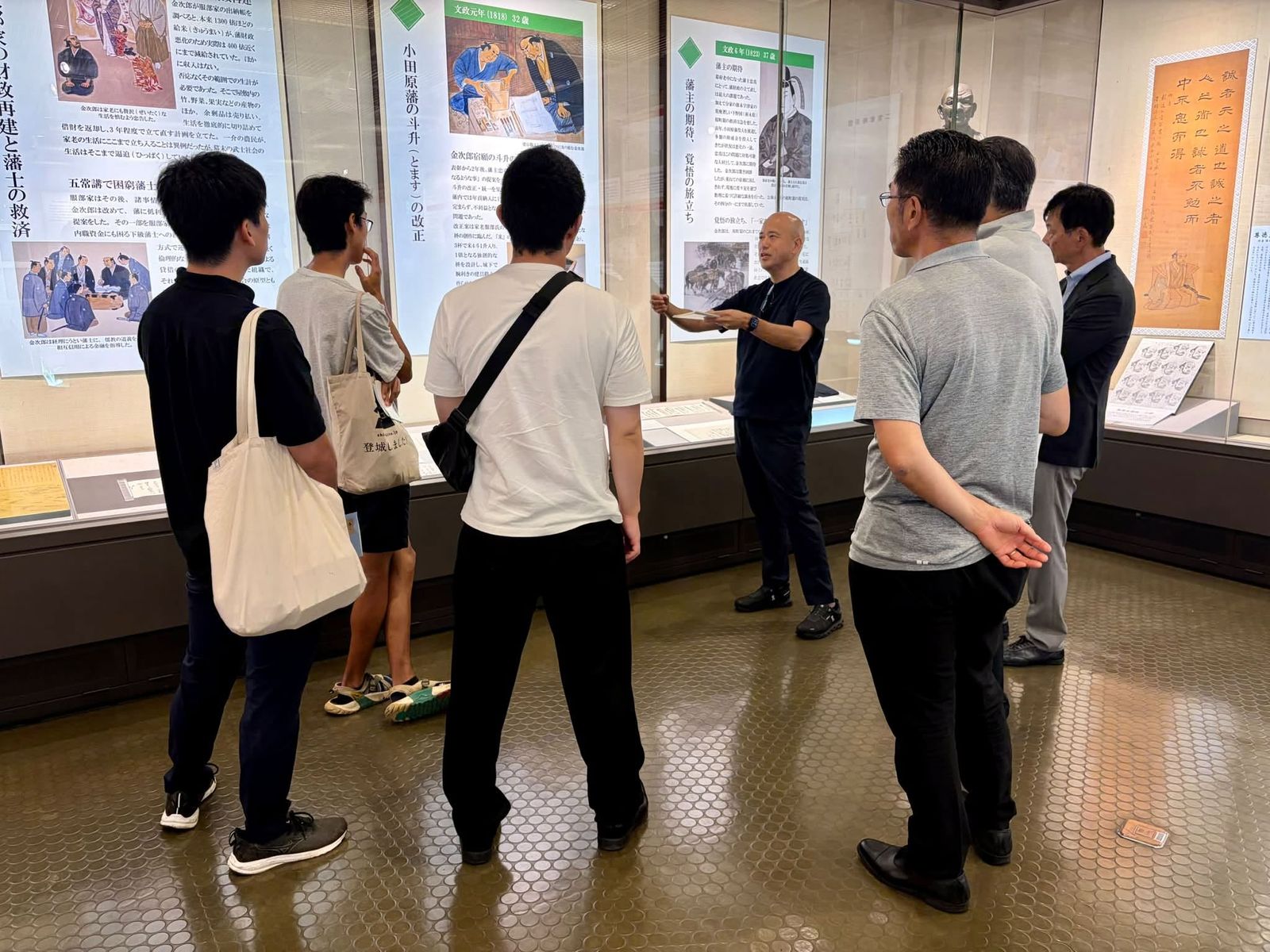 見学活動の様子(博物館)