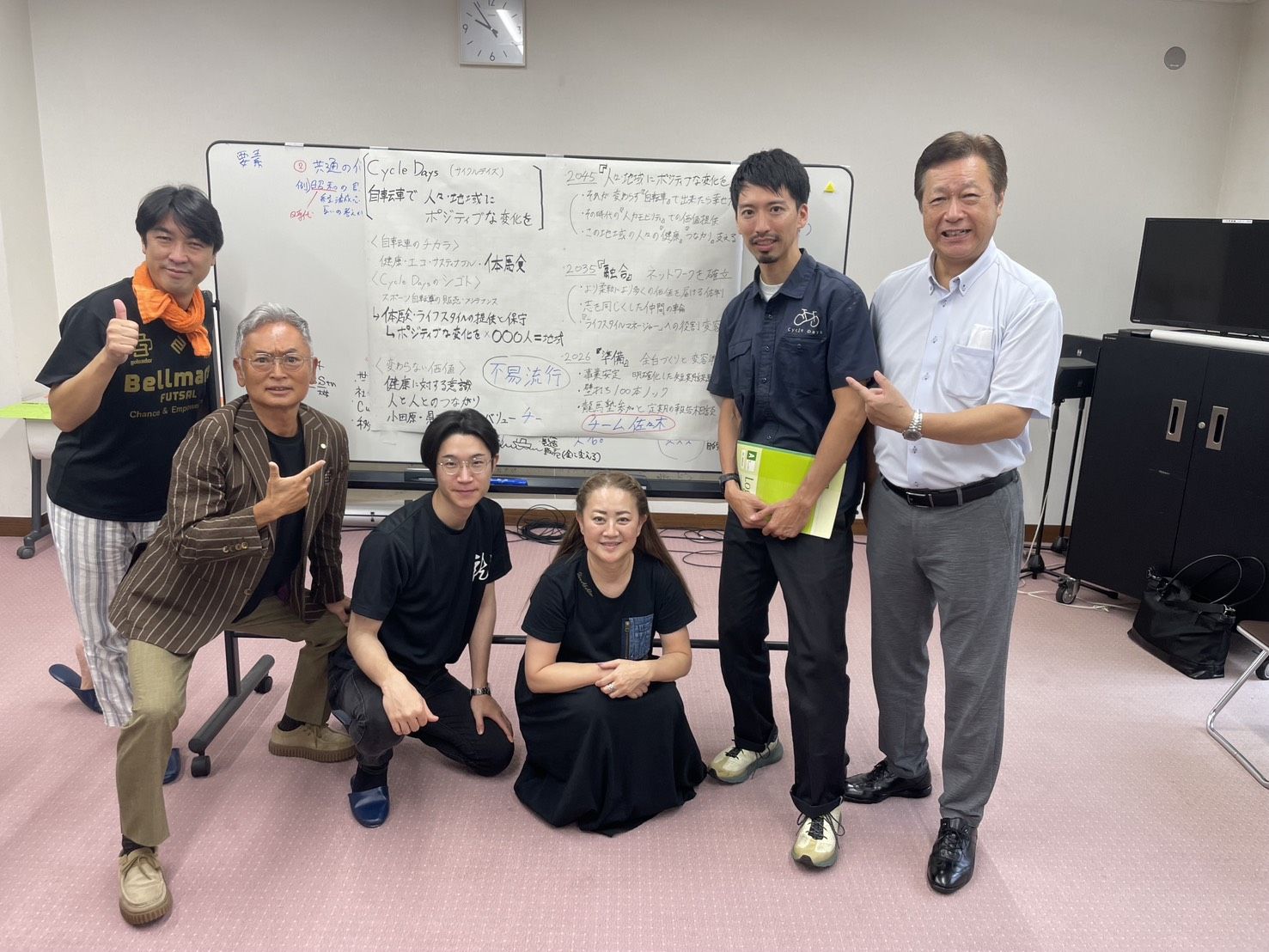 グループセッション発表会の様子